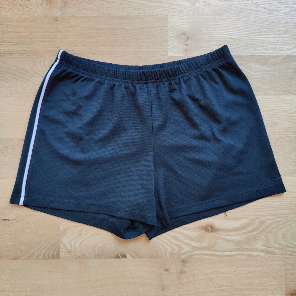 Champion athletic shorts, black. Size S